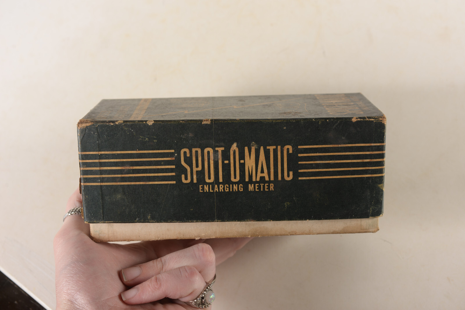 Kinnard Company Spot-O-Matic Enlarging Meter w/ box and instructions Untested