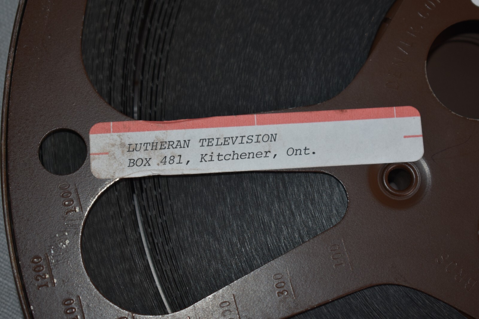 Vintage 16MM Film The Bells of Easter Lutheran Church Goldberg Bros Reel Can