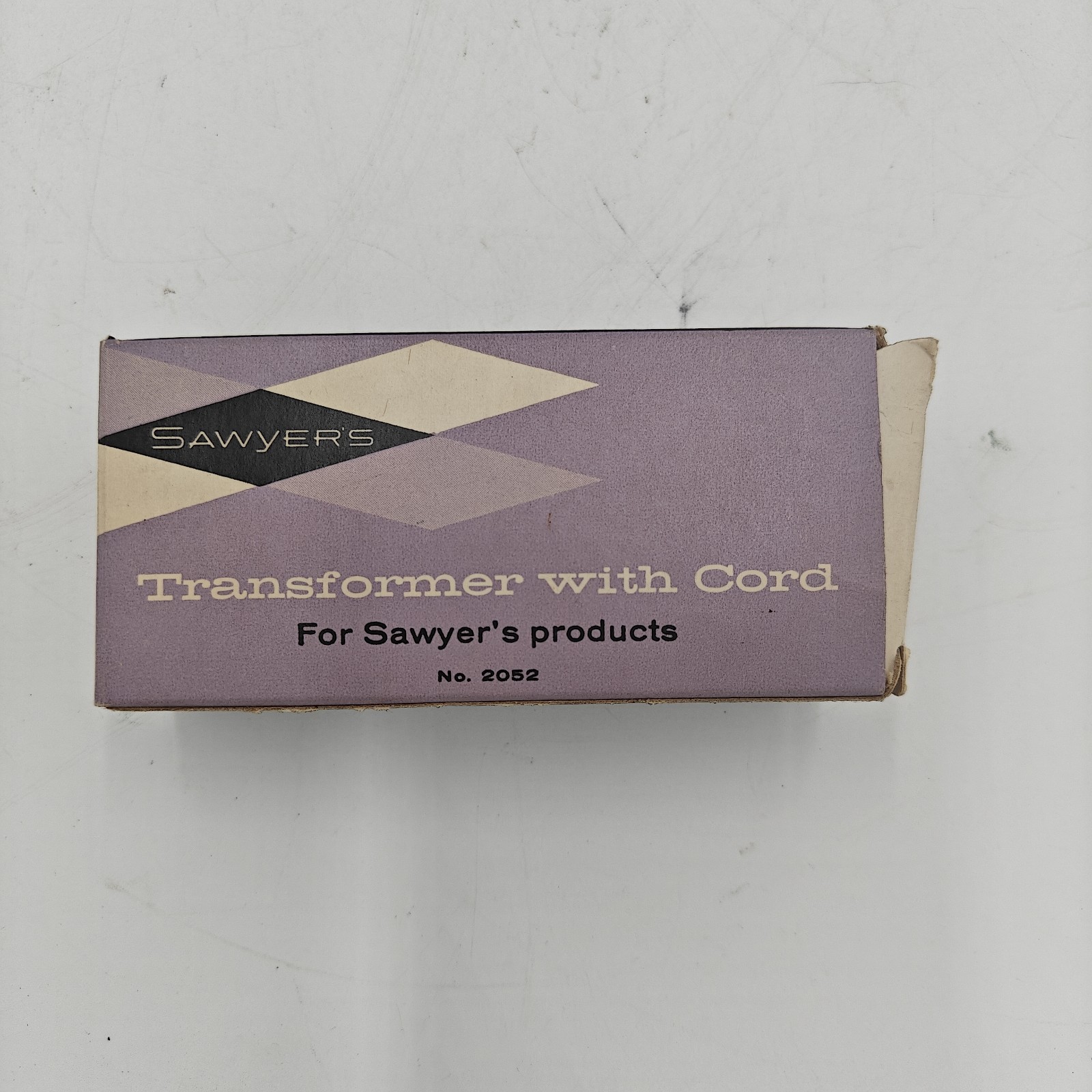 Vintage Sawyers Transformer Model F 10 Ft Cord No 2052 For Slide Viewer Belgium