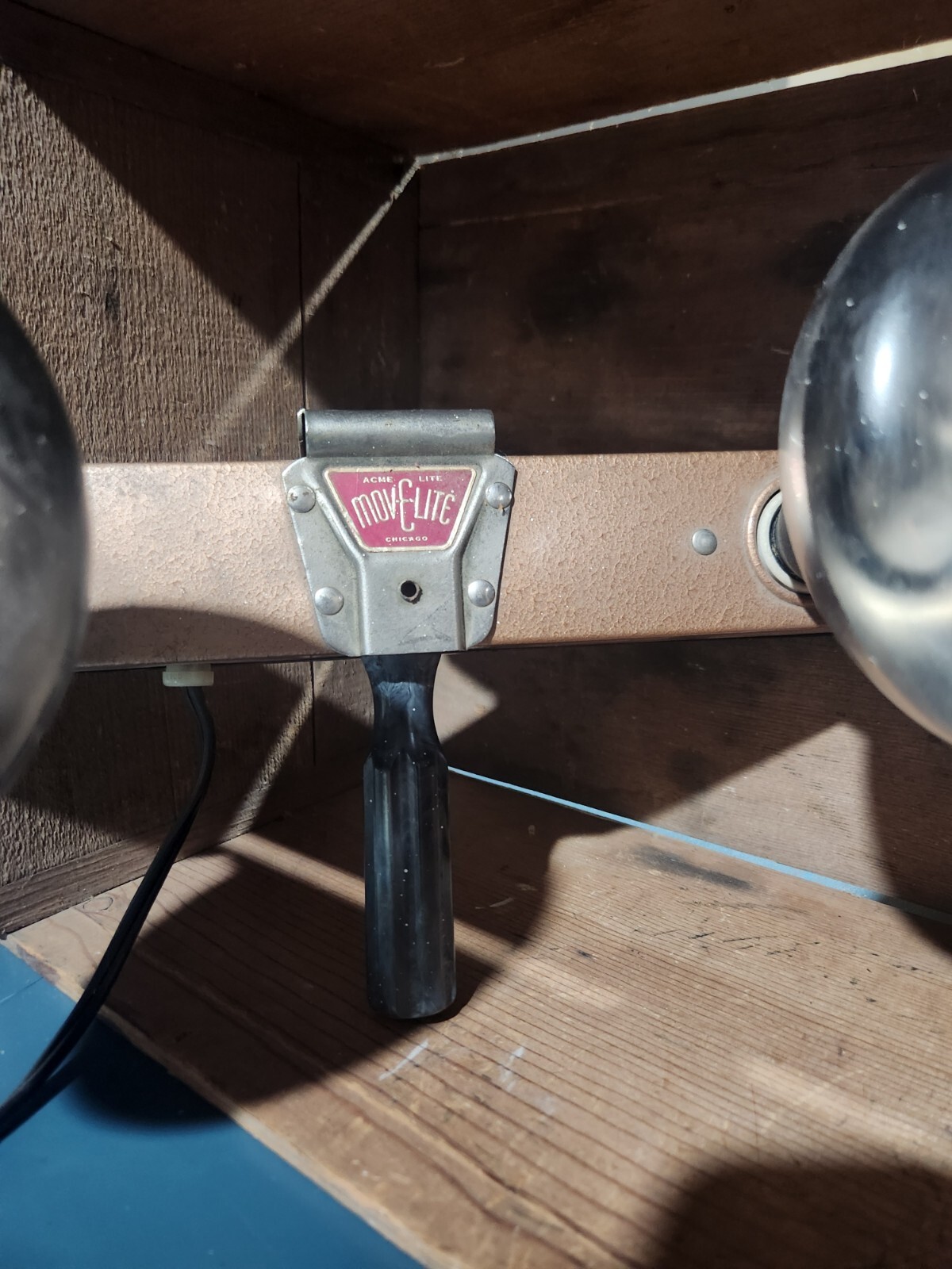 Vintage Camera Lighting Acme Lite Mov-E-Lite Model No. 2 Vi 375 Watts
