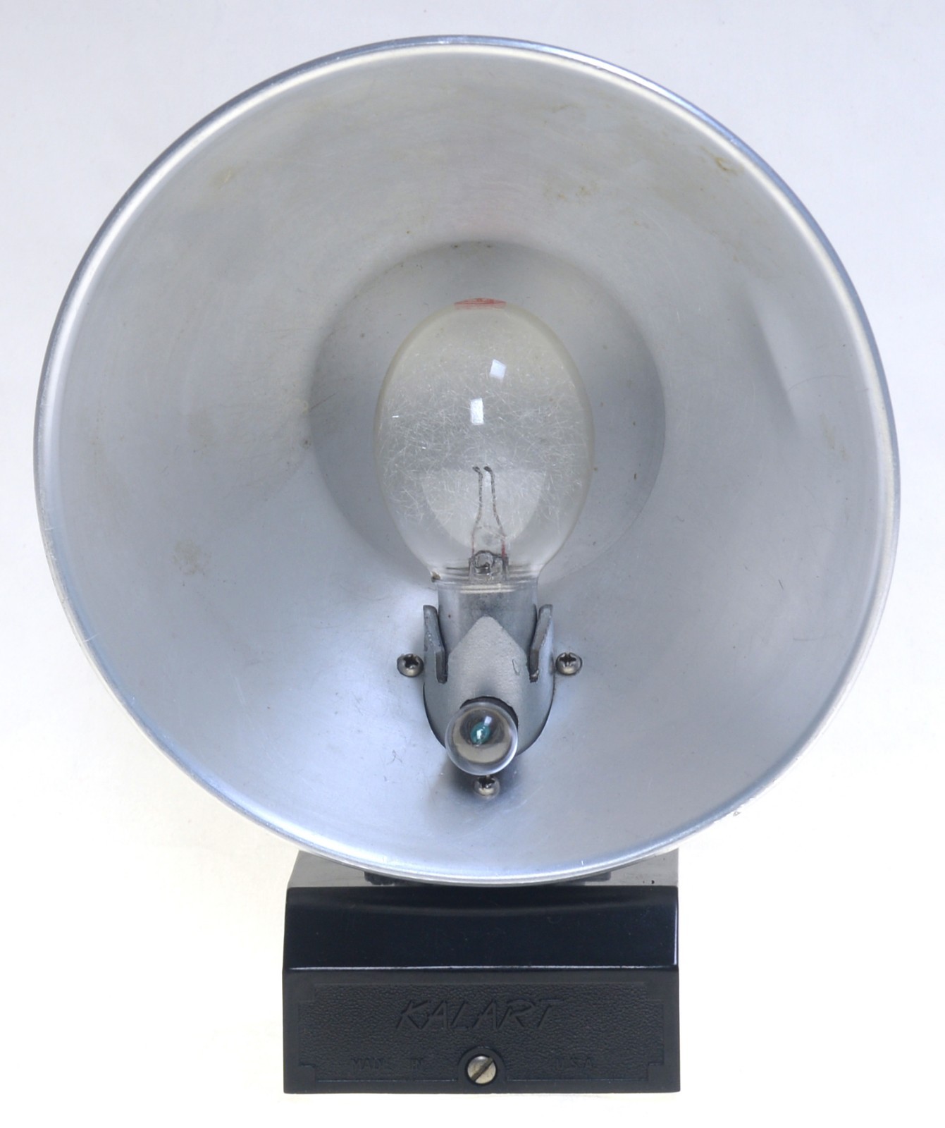 KALART Vintage Lighting Flash unit with new GE bulb USA