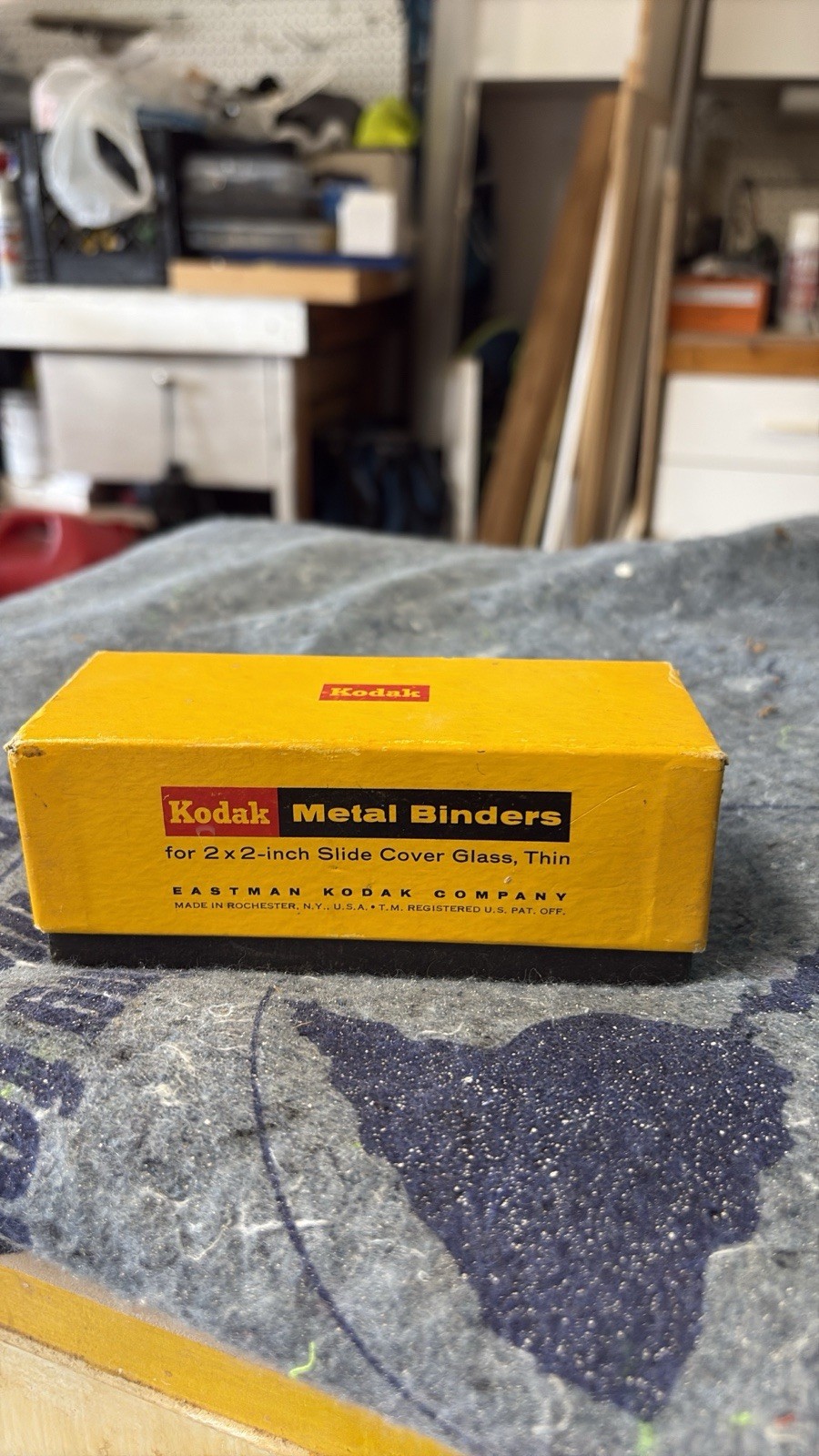 Kodak Metal Binders for 2×2-Inch Slide Cover Glass Thin Slide Binder