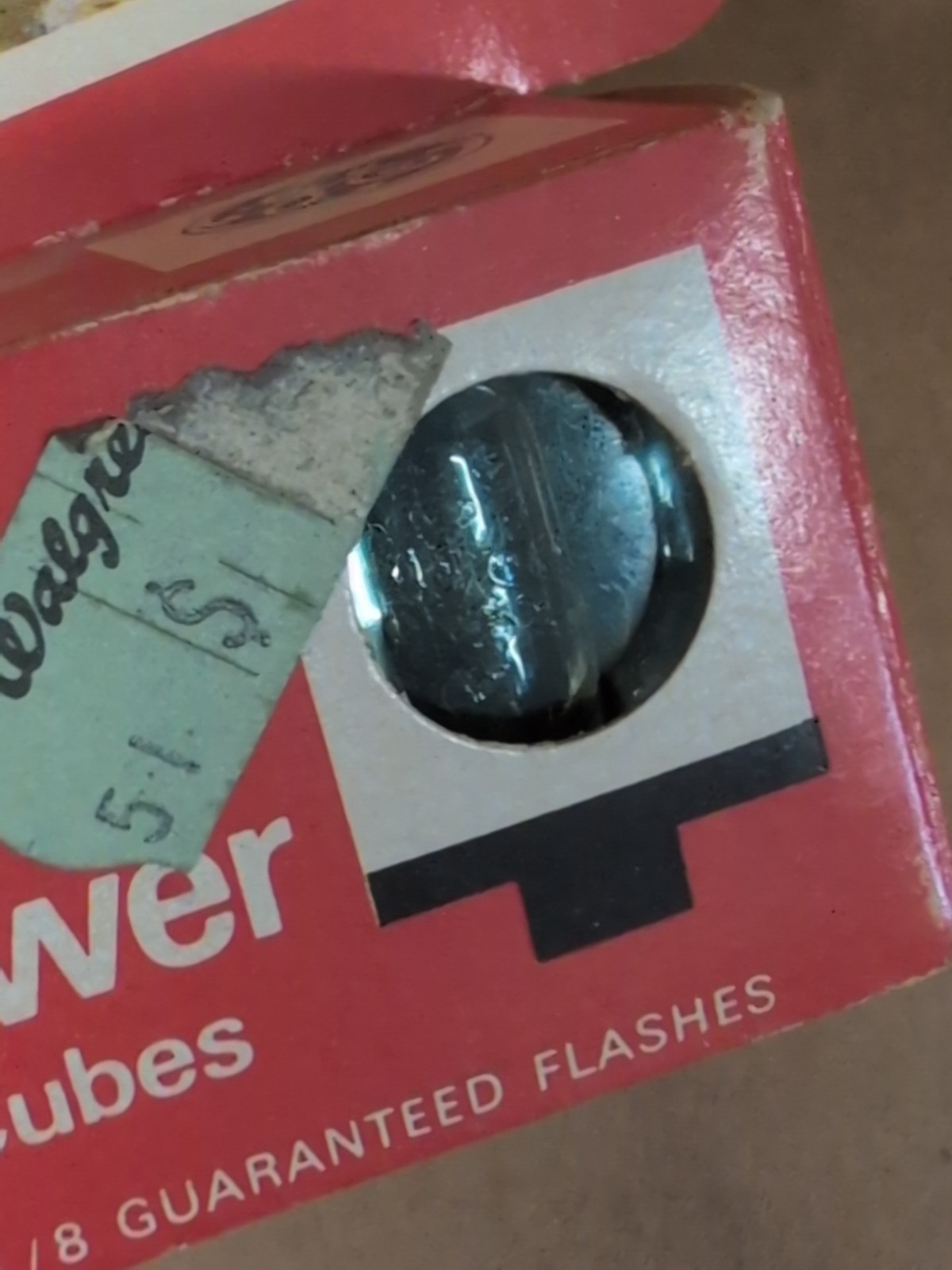 Vintage NOS New Package GE Hi-Power Flash Cubes 2 Pack 8 Flashes for Cameras