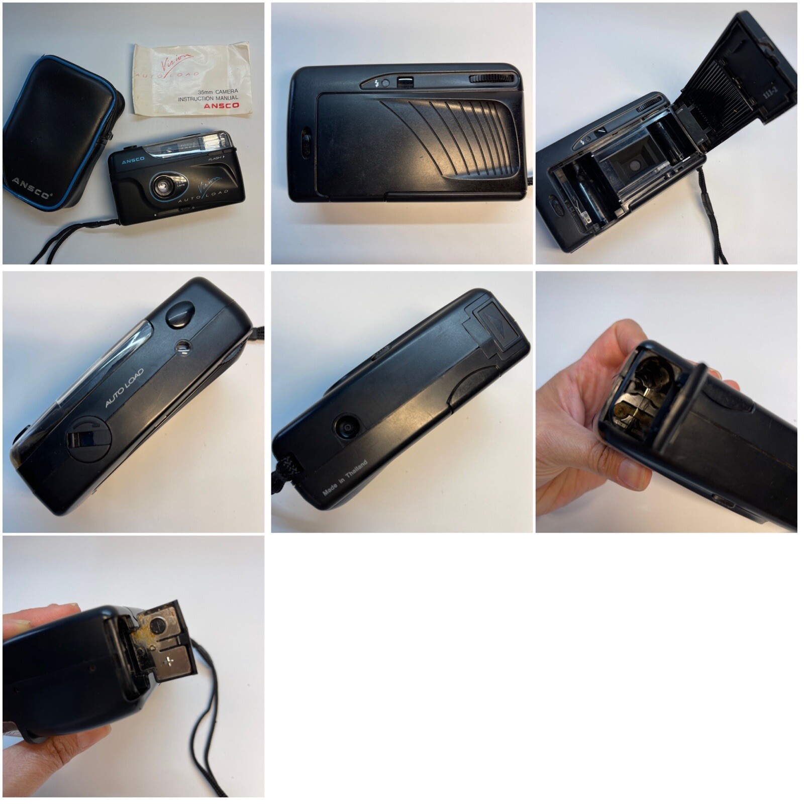 Various Vintage Camera Lot (6) *READ* Kodak Tomyko Olympus Ansco Vivitar