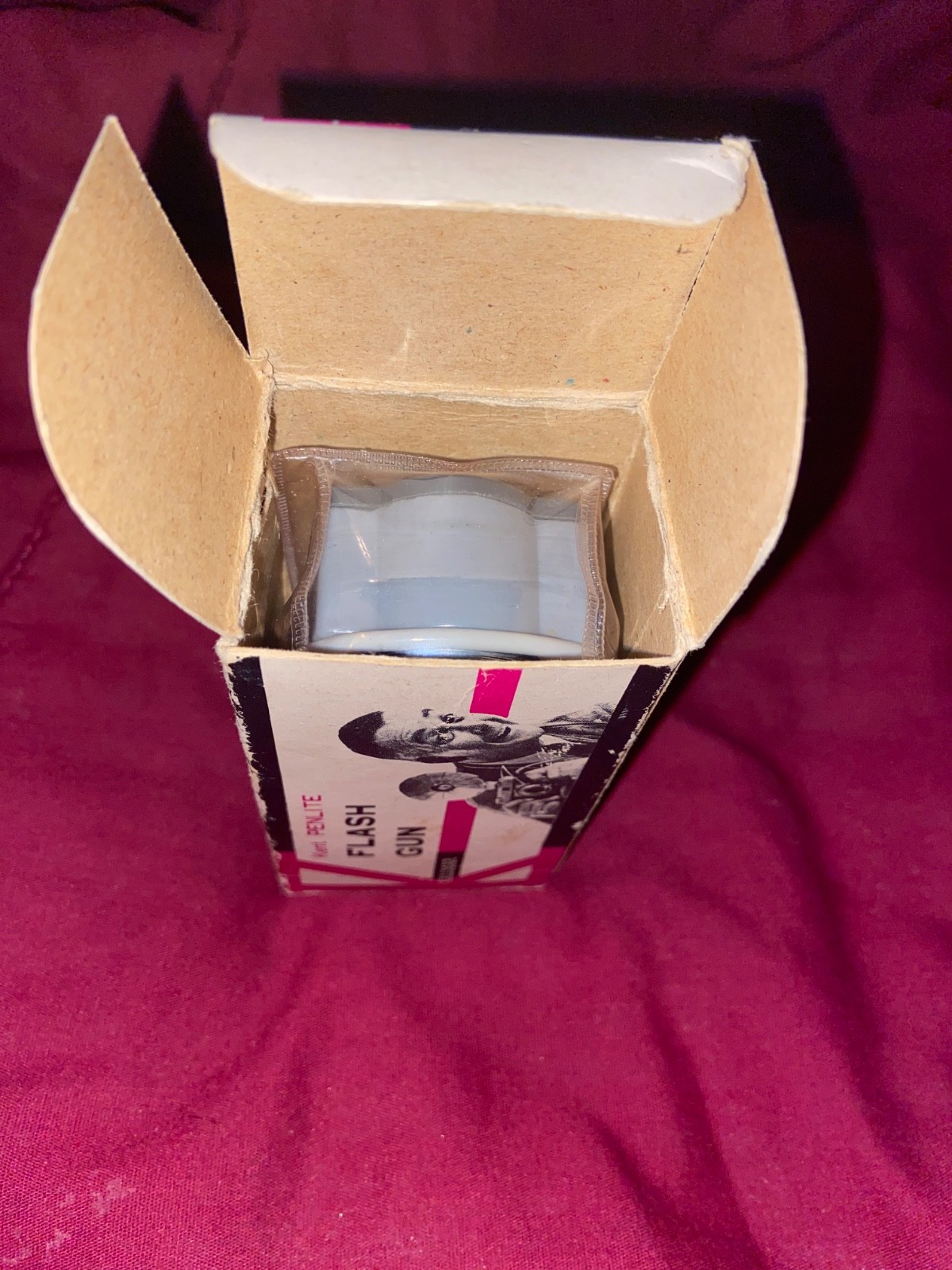 Vintage Kalimar PM Mag 5 multi bounce flash gun 1960s camera accessory In Box