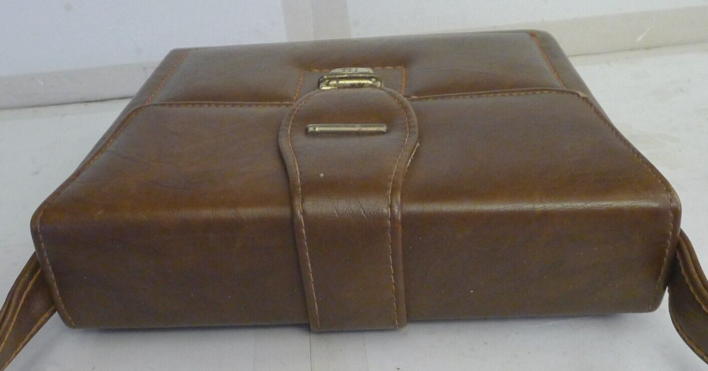 Camera Compartment Tan Case for Polaroid Folding SX-70 Camera & Accessories P75