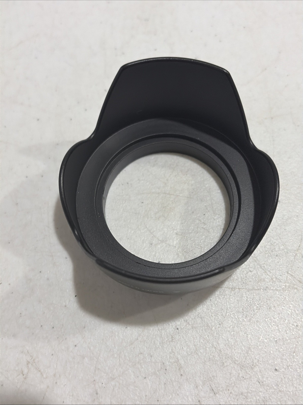 55mm Plastic Threaded Lens Tulip Pro Hood Shade Very Good Condition