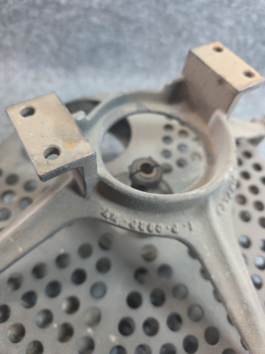 Vtg Simplex Projector Ventilated Flywheel Cooling Disc 1400 D Carbon Arc Vtg #4