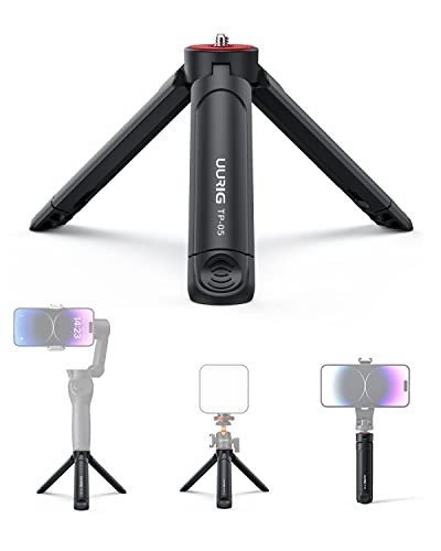 UURIG Mini Tripod Desktop Camera Tripod Camera Stand 1/4-inch Screw Smartphone