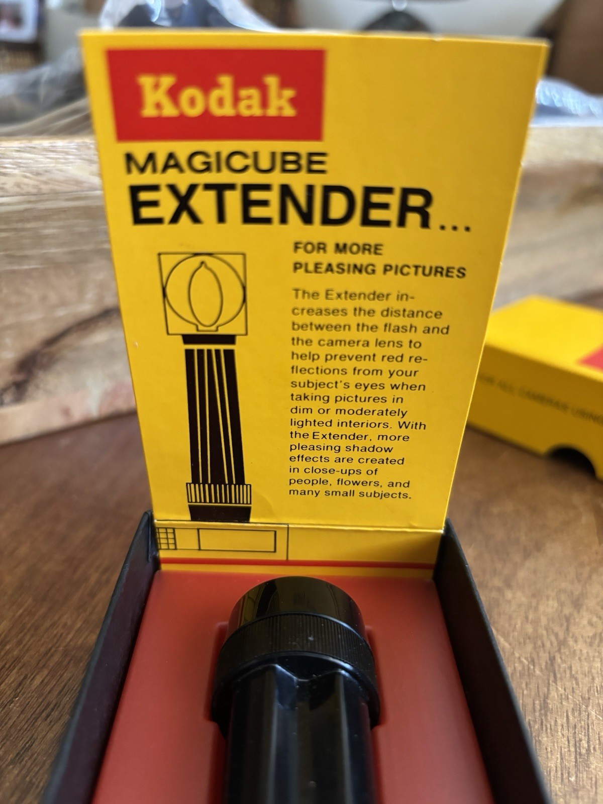 Kodak *NEW* Magicube Extender In Box For All Cameras Using Type X Magicube 1970s