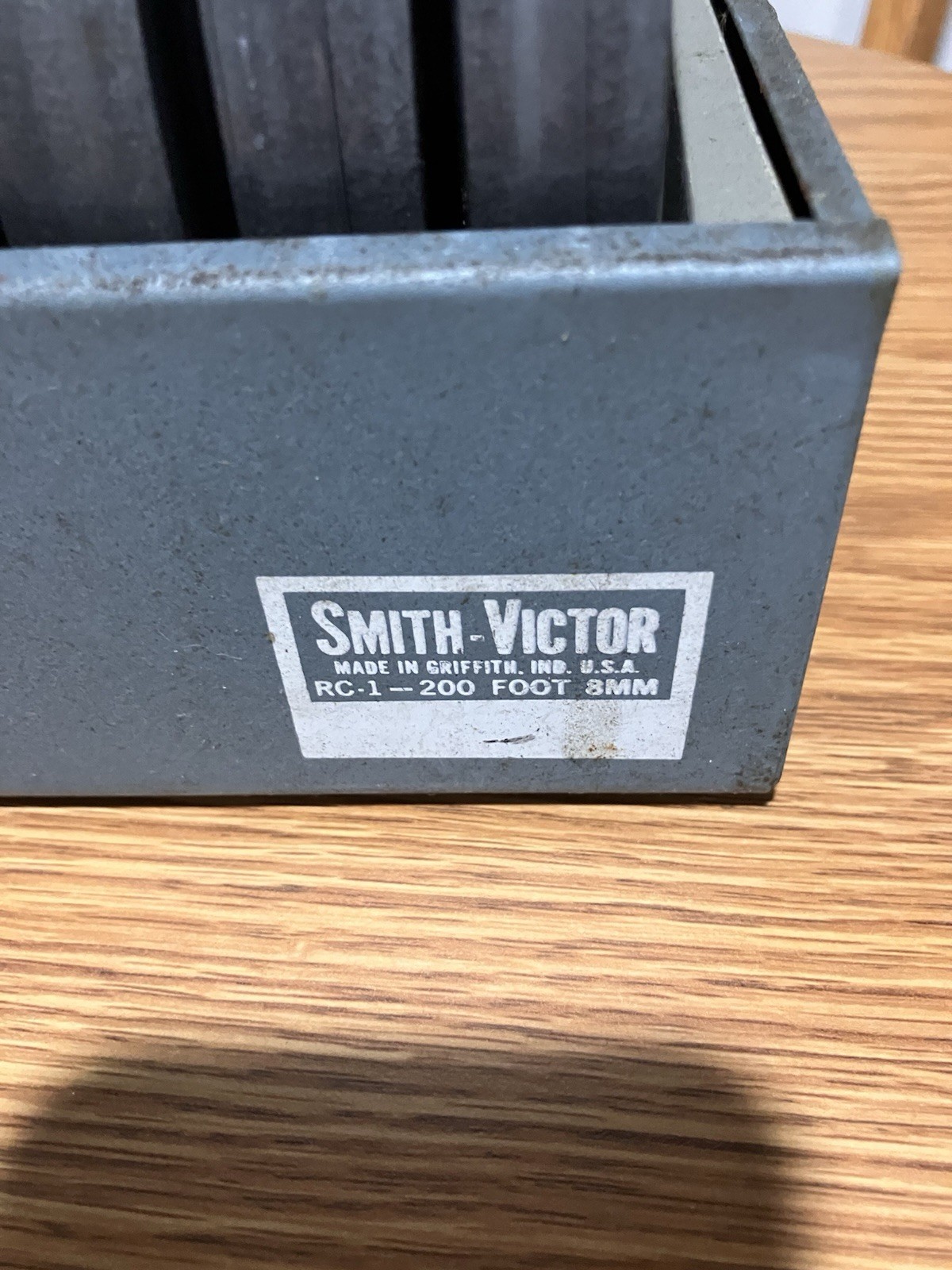 Smith-Victor RC-1 8mm Film Empty Reel Storage Case Set