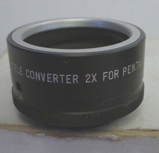 Chelsea Auto Tele Converter 2X for Pentax Lens with Snap Case – Made in Japan