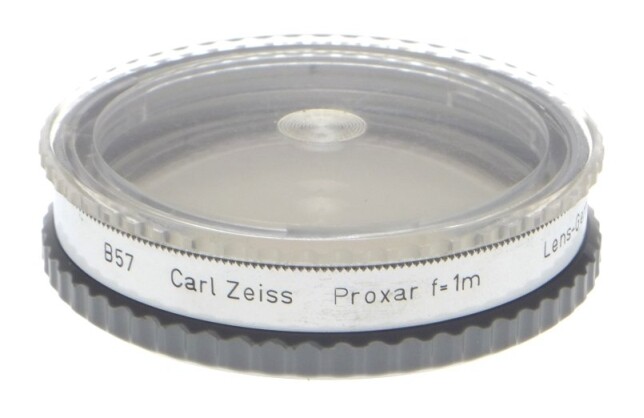 f=1m PROXAR close up focus camera adapter lens for Hasselblad B57 Zeiss case