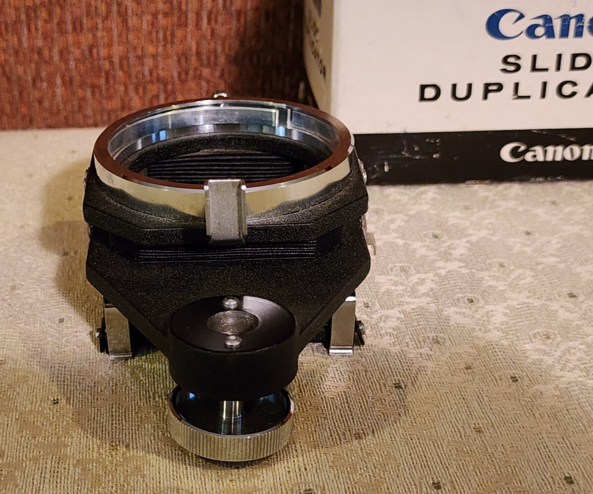 Vintage Canon Slide Duplicator No 55 Mount In Original Box Made In Japan *Read*