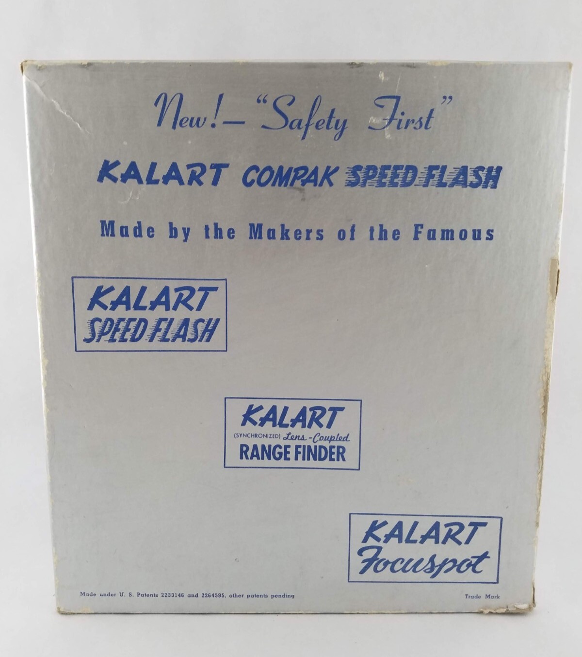 Kalart Compak Speed Flash Makers of the Famous Safety First