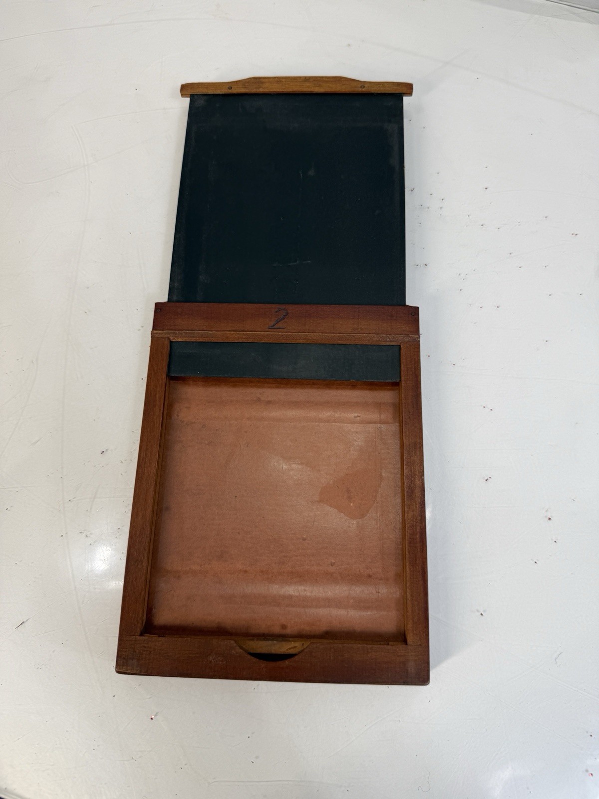 Antique Wooden Double Dark Slide Film Holder 4×5 Vintage Large Format