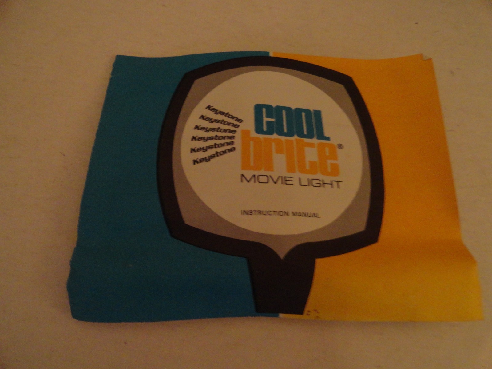 VINTAGE – KEYSTONE COOL BRITE MOVIE LIGHT – FOR SUPER 8 CAMERAS – IN BOX WORKING