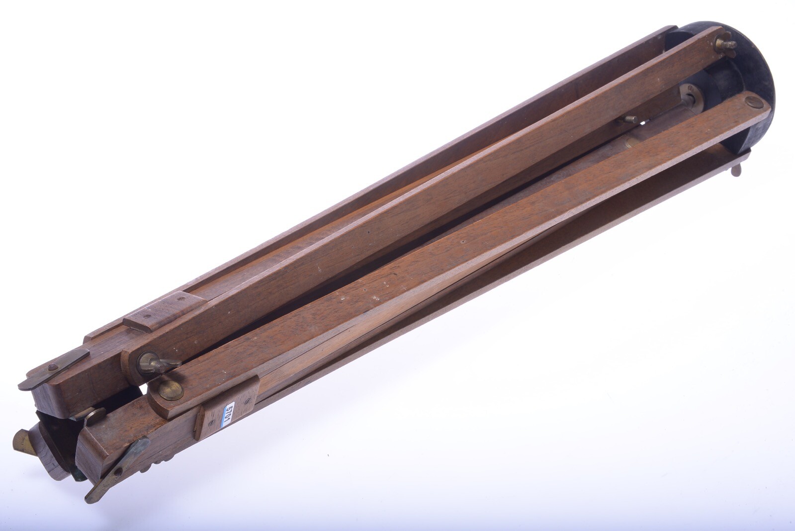 ✅ ANTIQUE WOOD TRIPOD 130CM, 51.18″ GLASS PLATE 9x12CM LARGE FORMAT FIELD CAMERA