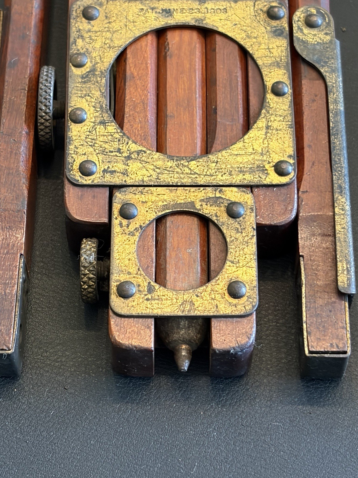 Antique Folmer & Schwing Crown No. 2 Tripod Legs Set of 3 Pat 1903 Camera Parts