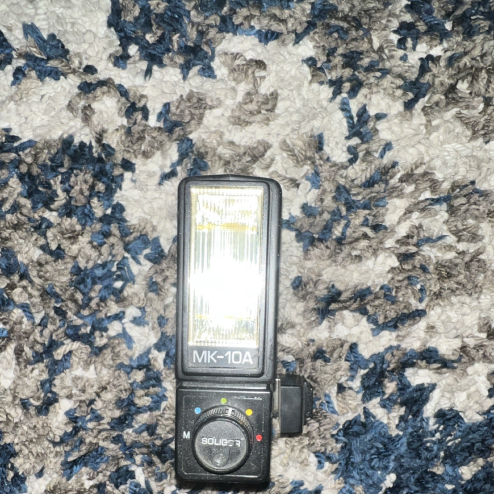 Soligor MK-10A Directional Hot Shoe Flash – Made in Japan – TESTED WORKING GOOD!