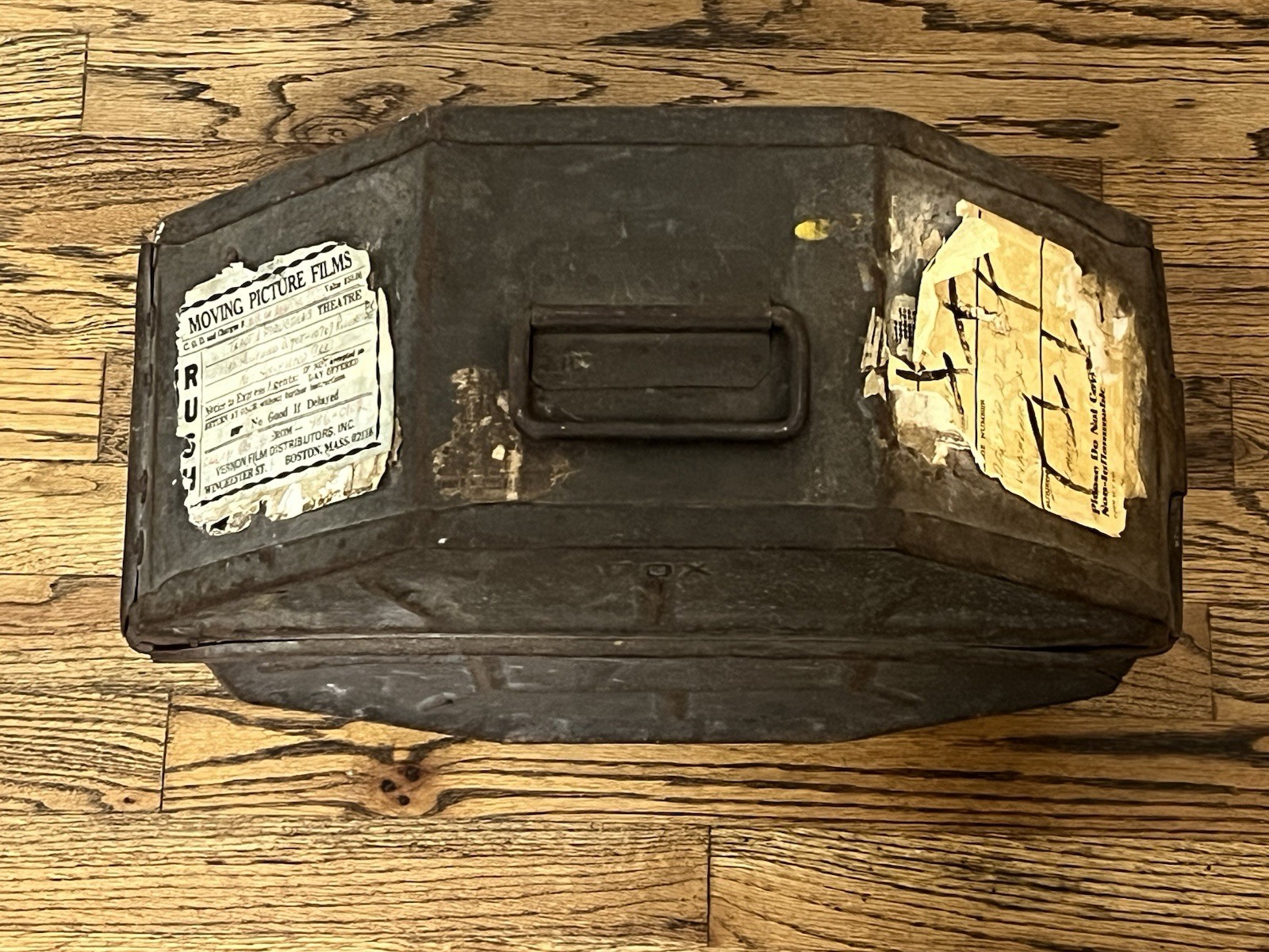 20th Century Fox Motion Picture Movie Reel Shipping Metal Canister Case Box 1970