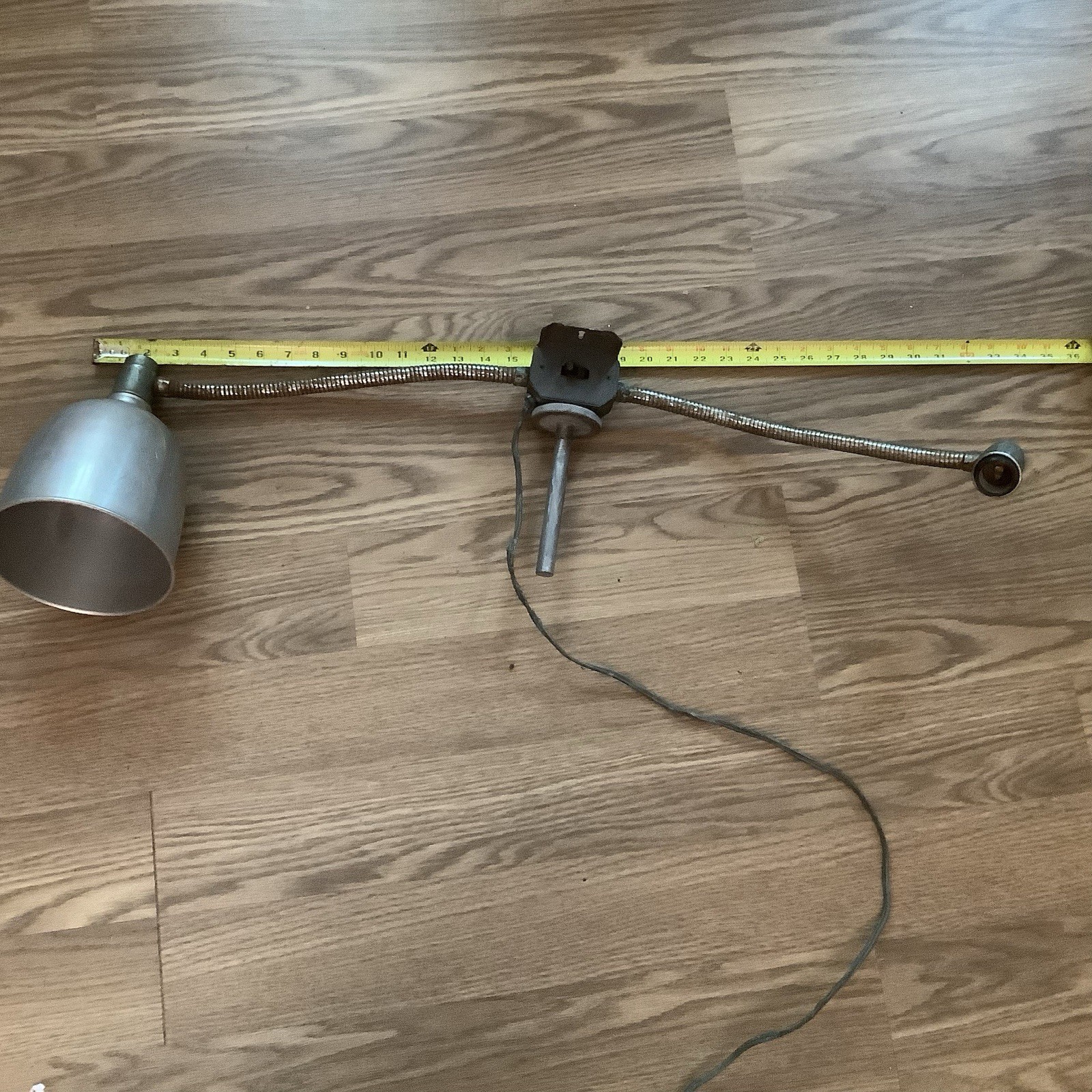 Vintage MAYFAIR FLEXMASTER Adjustable Photo Lighting For Parts Or Restoration ￼