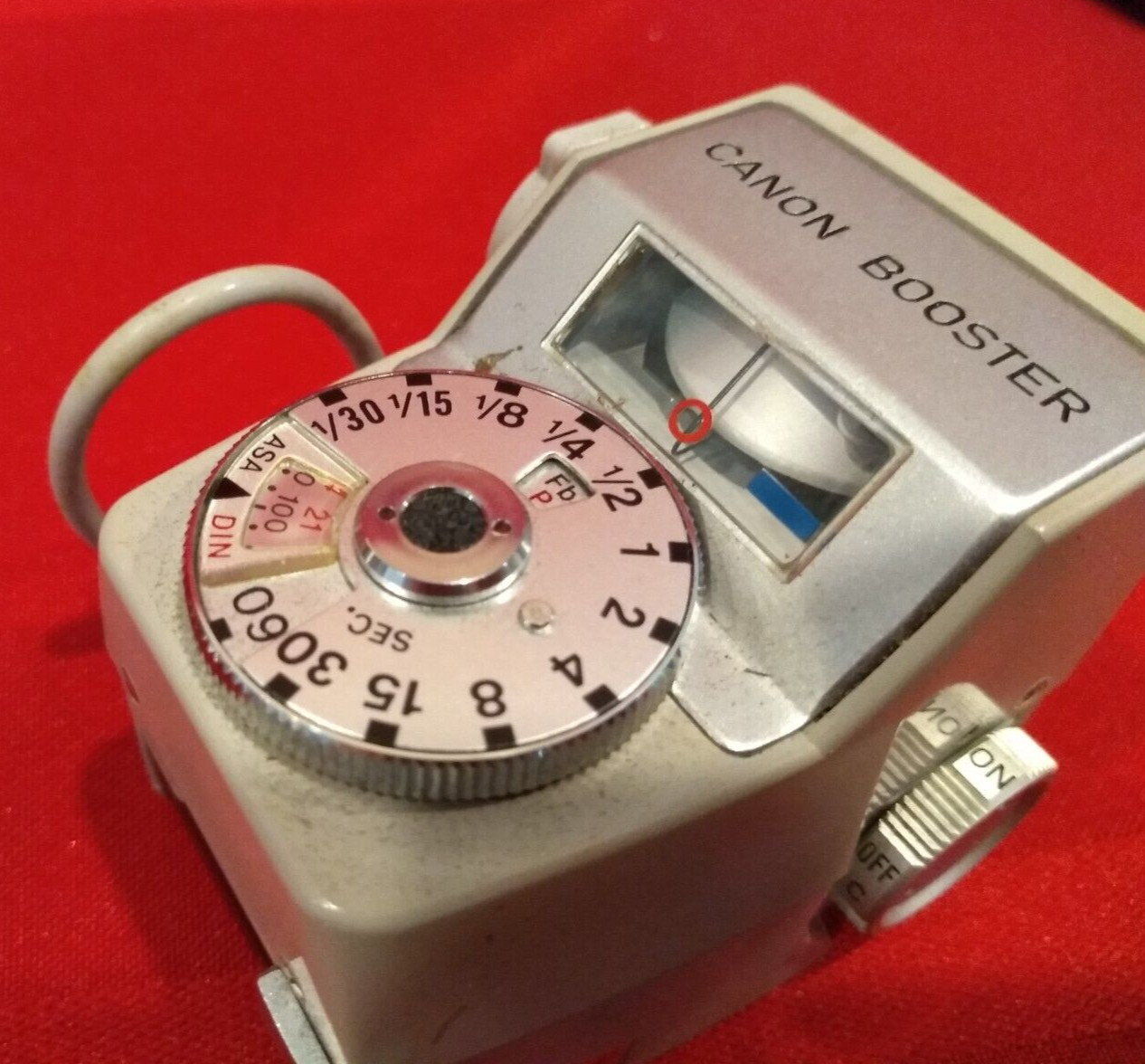 CANON PELLIX BOOSTER Hot Shoe Attachment Vintage SLR Film Camera Accessory