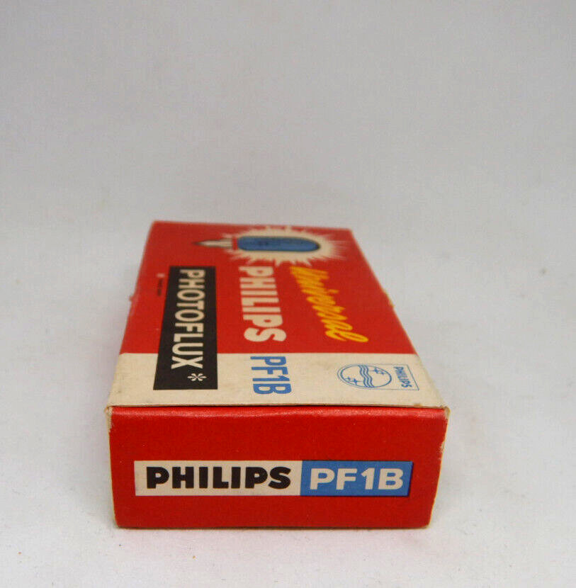 Vintage Philips Photoflux PF1B Light Bulb AC9 Pack Of 5 Camera Flash New Unused