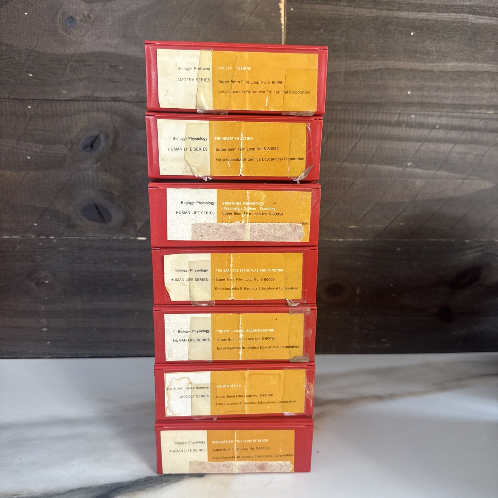 VTG Medical Science Educational Super 8/ 8mm Film Loop Cartridges Mixed Brand