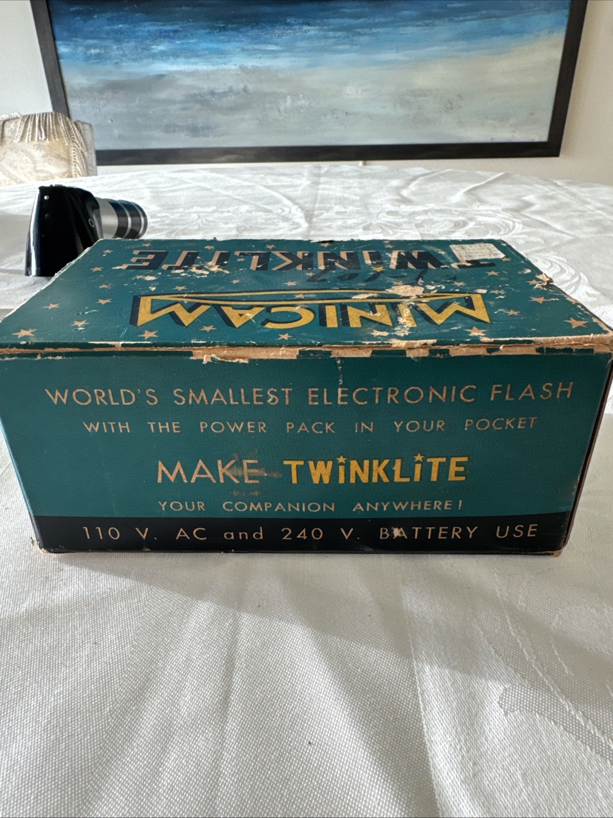 VTG Minicam (Tokyo, Japan) Synchron Twinklelite Nikon Flash Unit With Box Book”