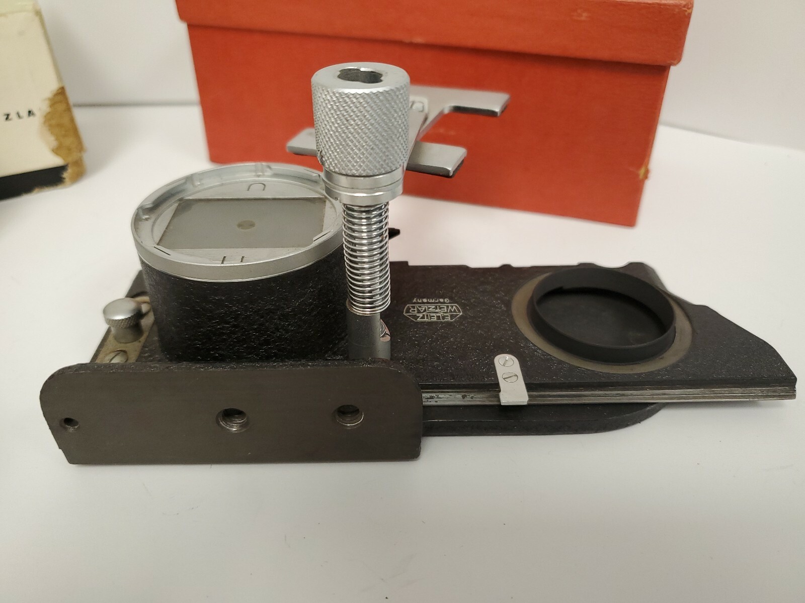 Leica Leitz Wetzlar OOZAB, LVFOO, LWHOO 30X, Focusing Stage Vintage Excellent