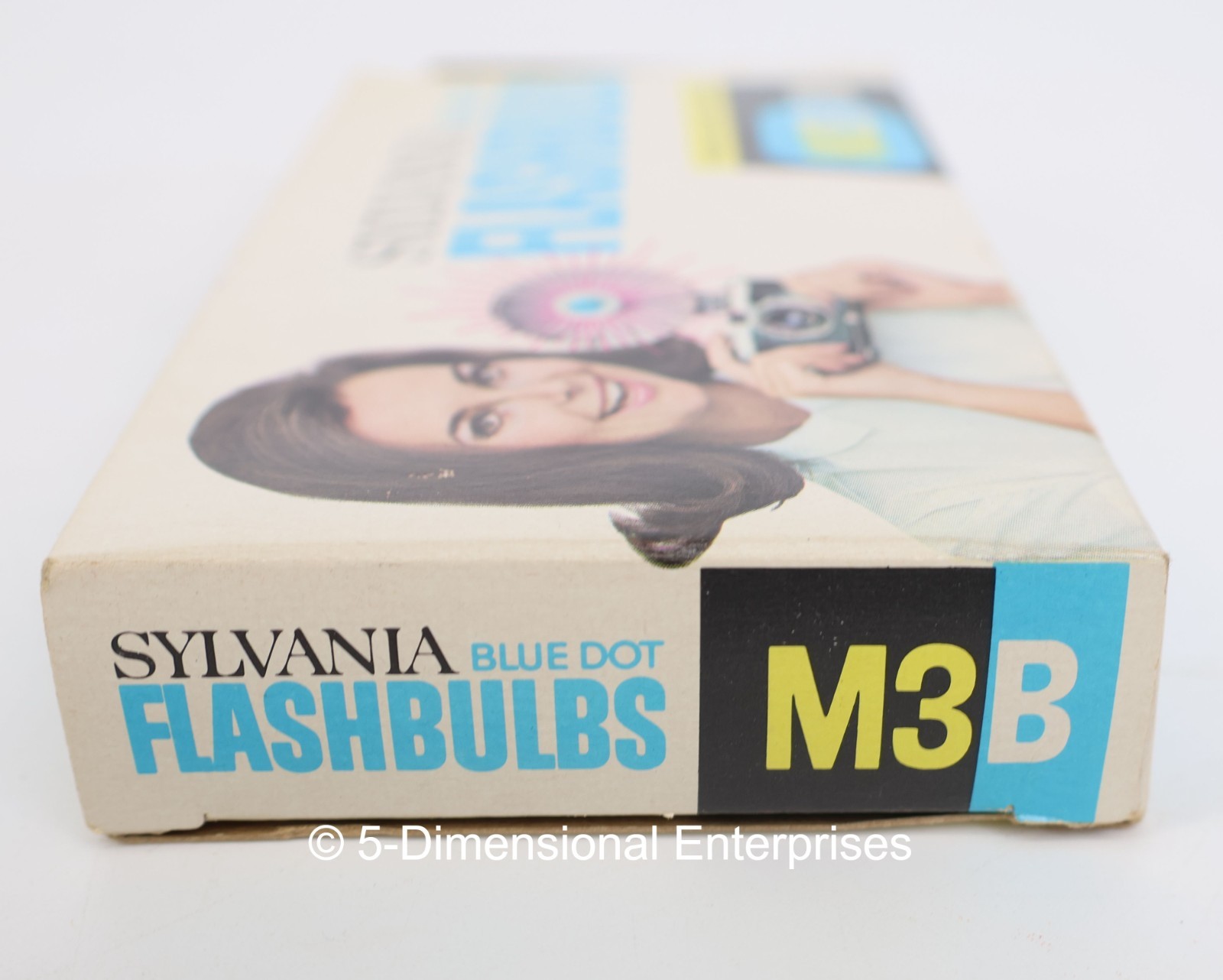 Sylvania Blue Dot Flashbulbs M3B 12-Pack in Original Packaging USA