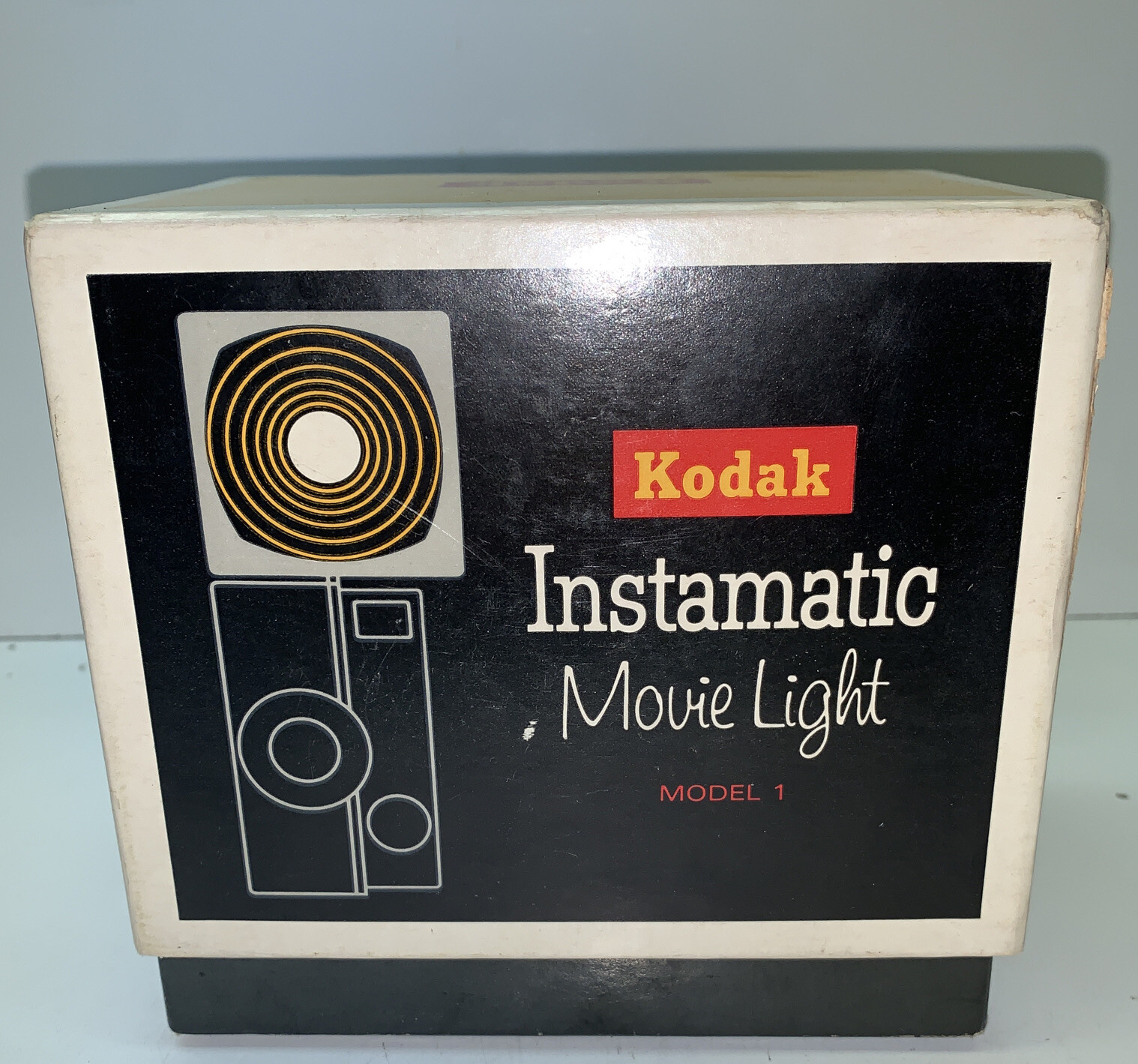 Vintage Kodak Instamatic Movie Light Model 1 Original Box ***READ*** X
