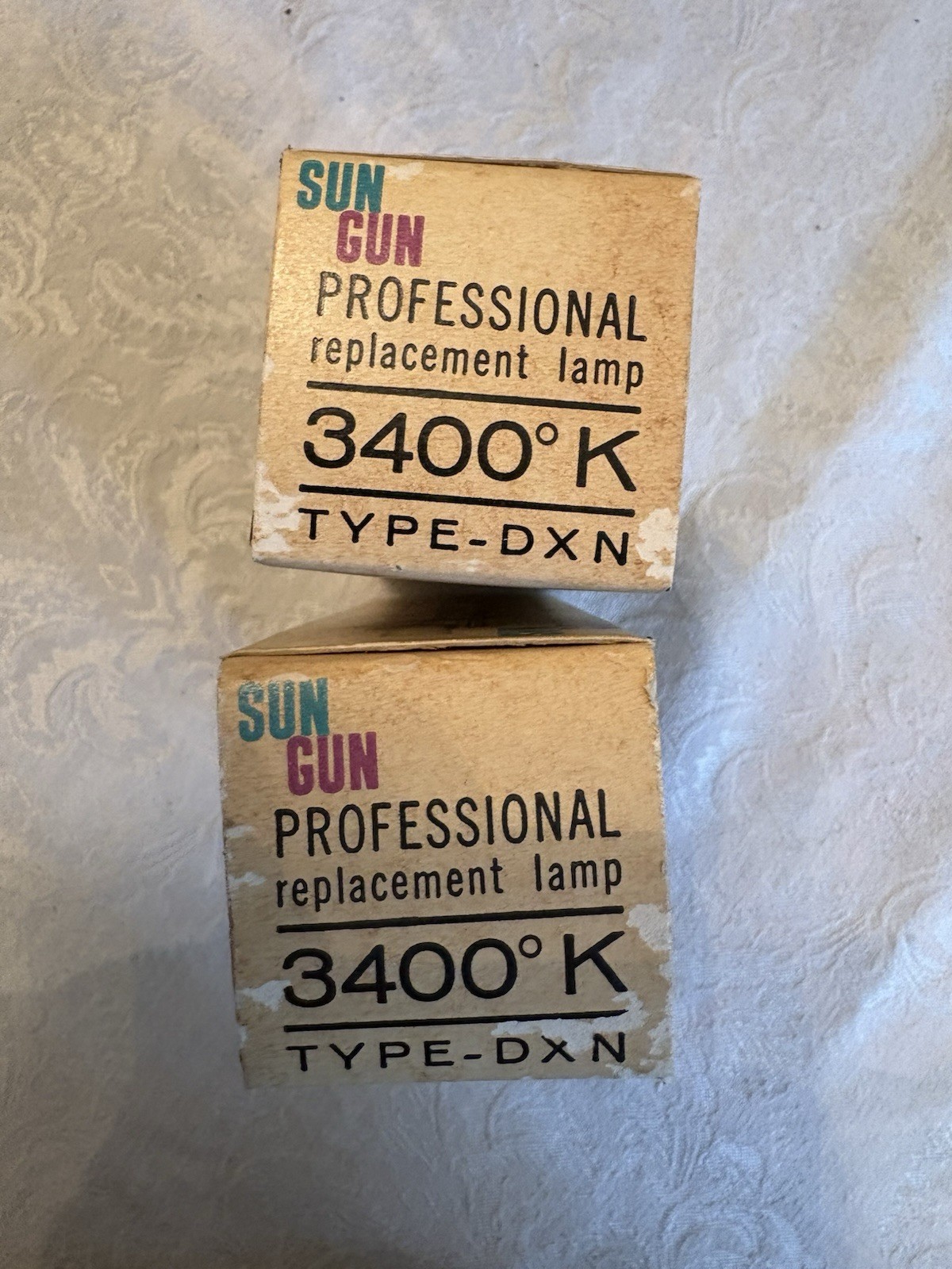 Vintage Sylvania Sun Gun Model SG-60 Movie Light, 2 Lenses , Works, Free case