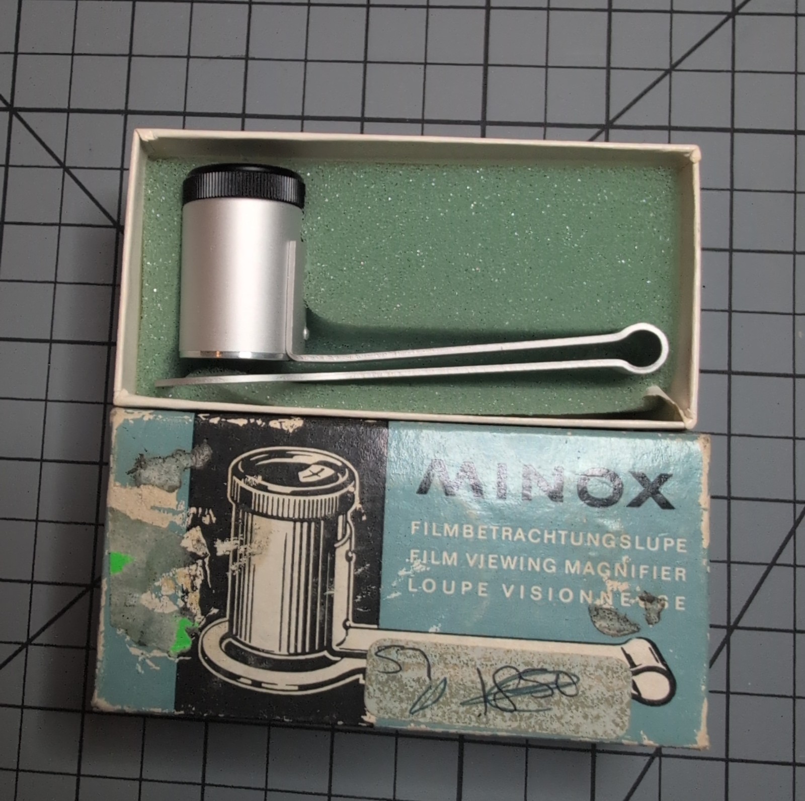 Vintage Minox Film Viewing Magnifier NEW – Made in Germany Filmbetrachtungslupe