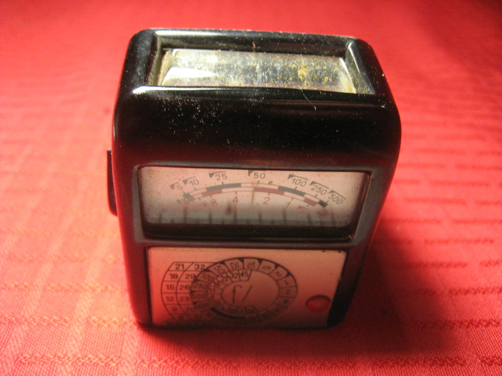 VTG LIXTUS BROWN BAKELITE LIGHT METER ORIGINAL GOSSEN