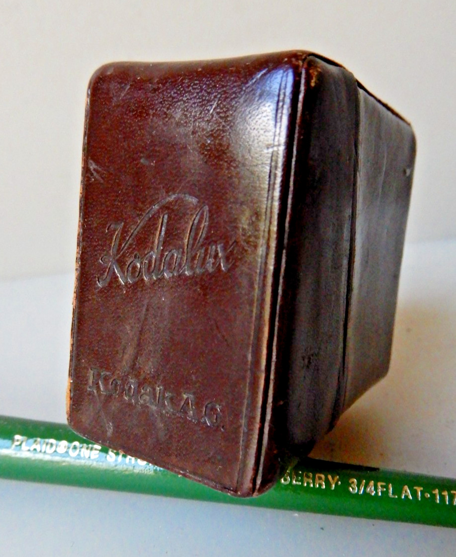 Kodalux Exposure Meter made in Germany c.1955 with Original Leather Case