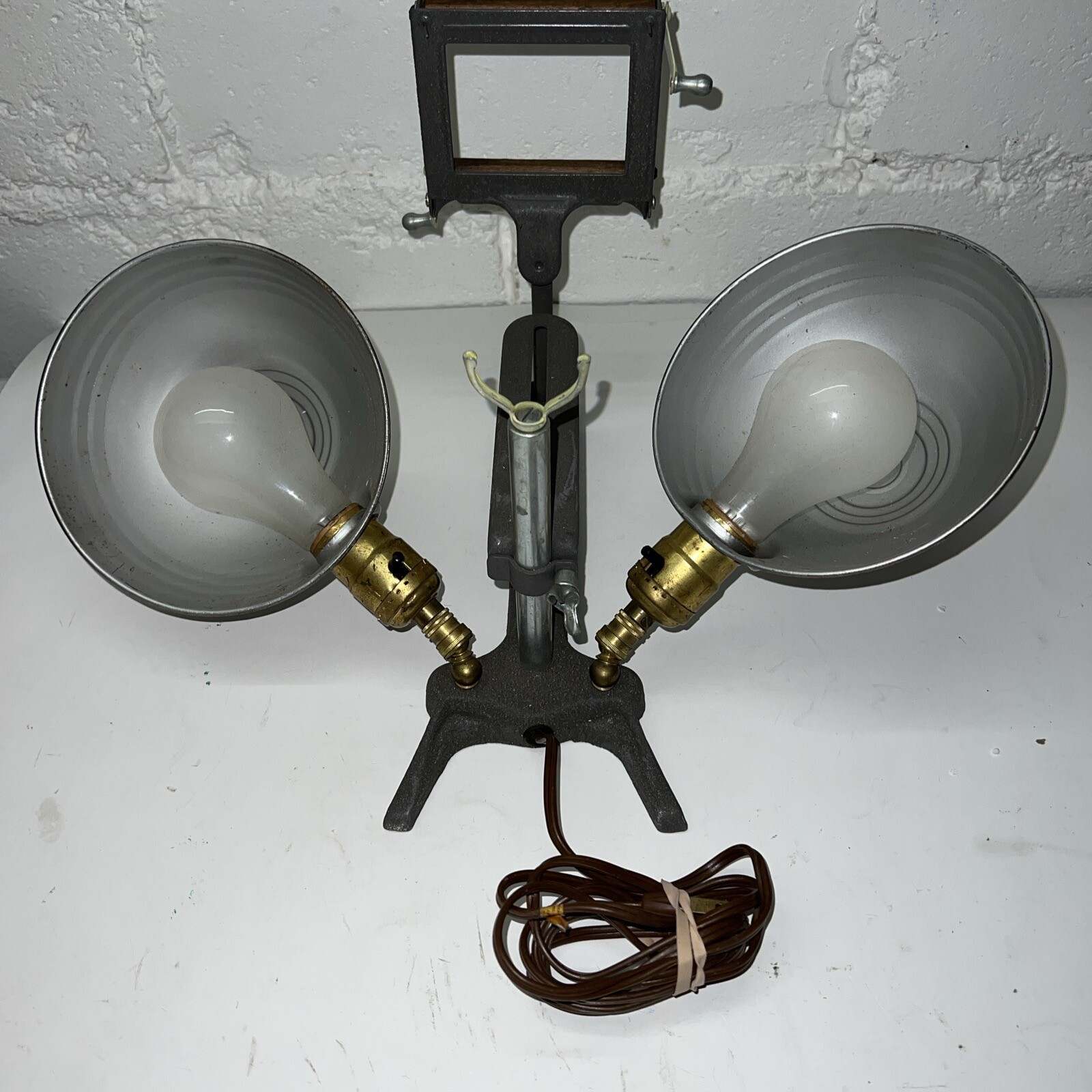 Rare Vintage 1940’s Twin Reflector Premier Titler for Home Movies Made In U.S.A