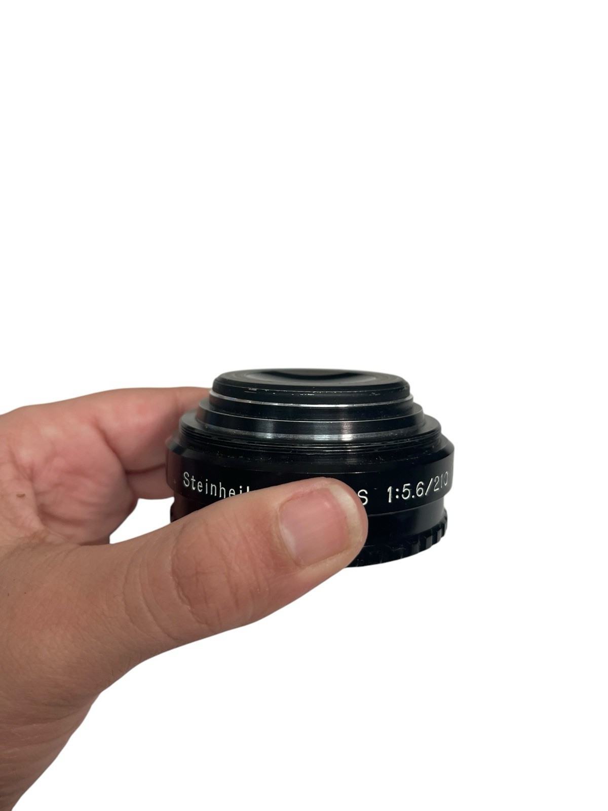 Steinheil Quinon 5.6 / 210. 12 / 310 Lens Vintage Made In Germany READ CHIP