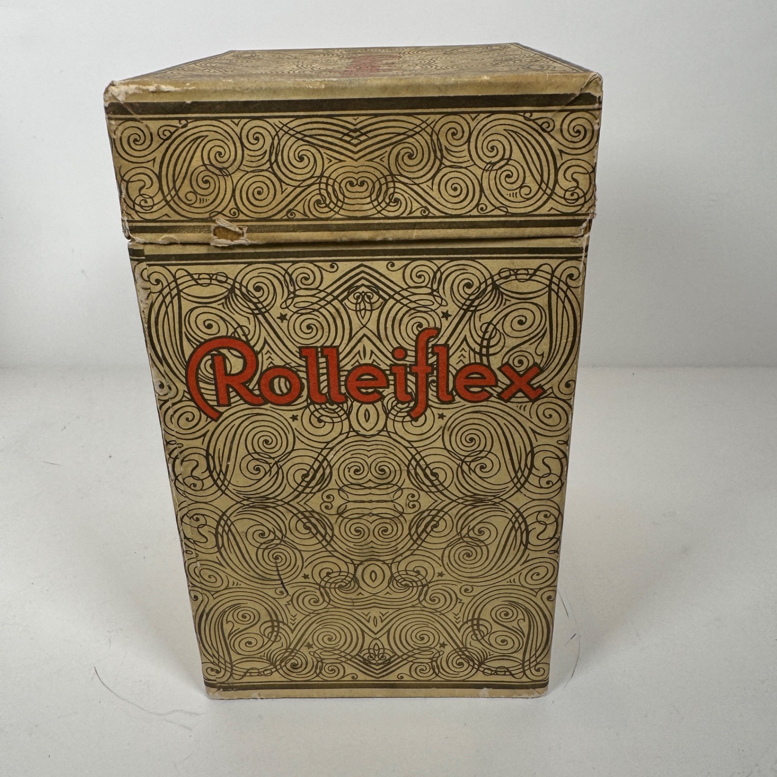 Rare Rolleiflex Empty Box Only For Camera
