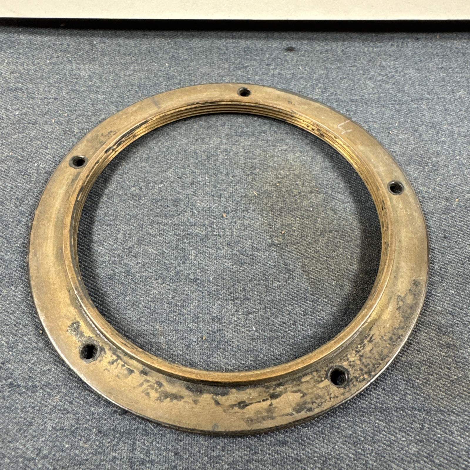 68mm Brass Mounting Flange for Antique Lens and Wood Camera – 4