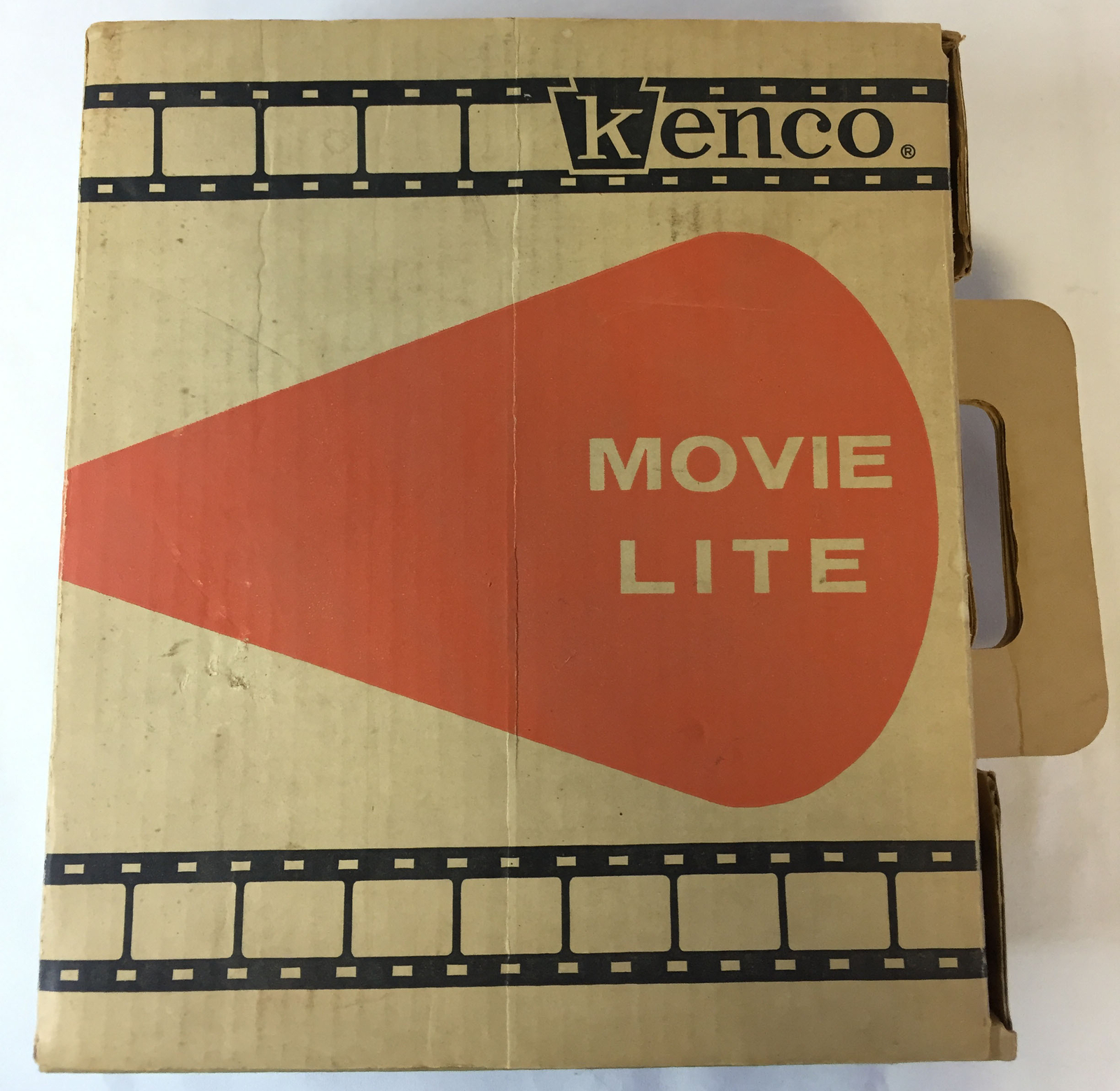 vintage KENCO MOVIE LIGHT in box ~ Single Beam LR 19526 ~ Movie Lite