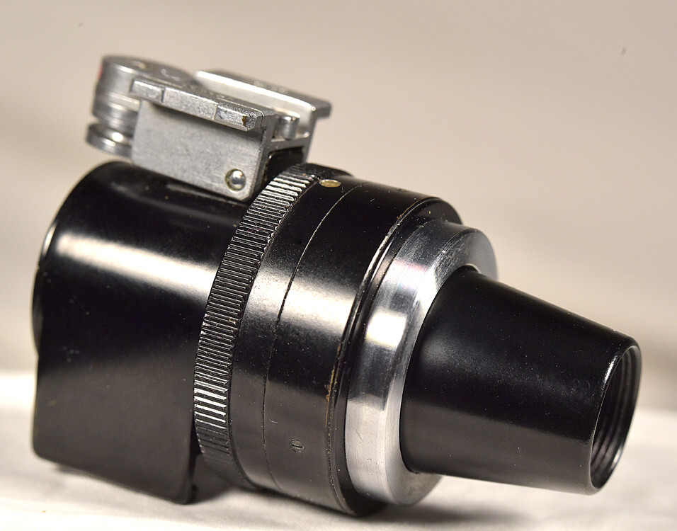 Nikon Rangefinder Variframe Finder / Type 7 / Black / Serial No. 339806 /