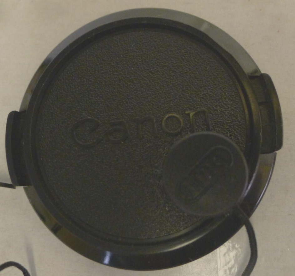 Canon C-52mm Front Pinch Lens Cap – Genuine Original – Made in Japan