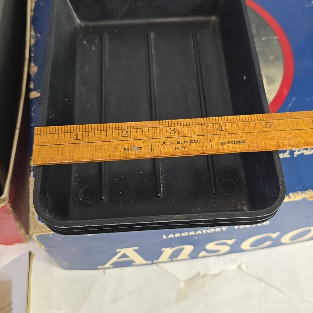 1950s Ansco Photograph Home Developing Outfit No. 2A Original Vintage Box Instru