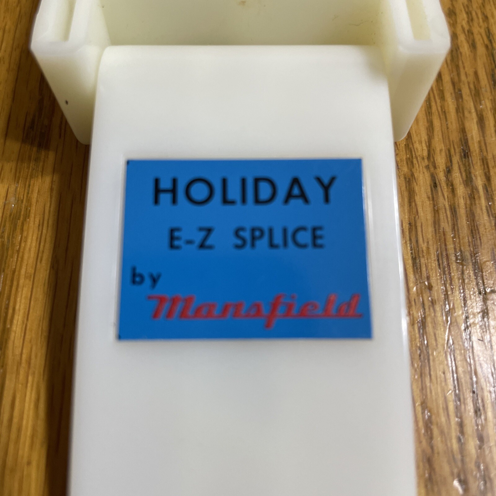 Holiday E-Z Splice Tape Cutter By Mansfield USA Vintage