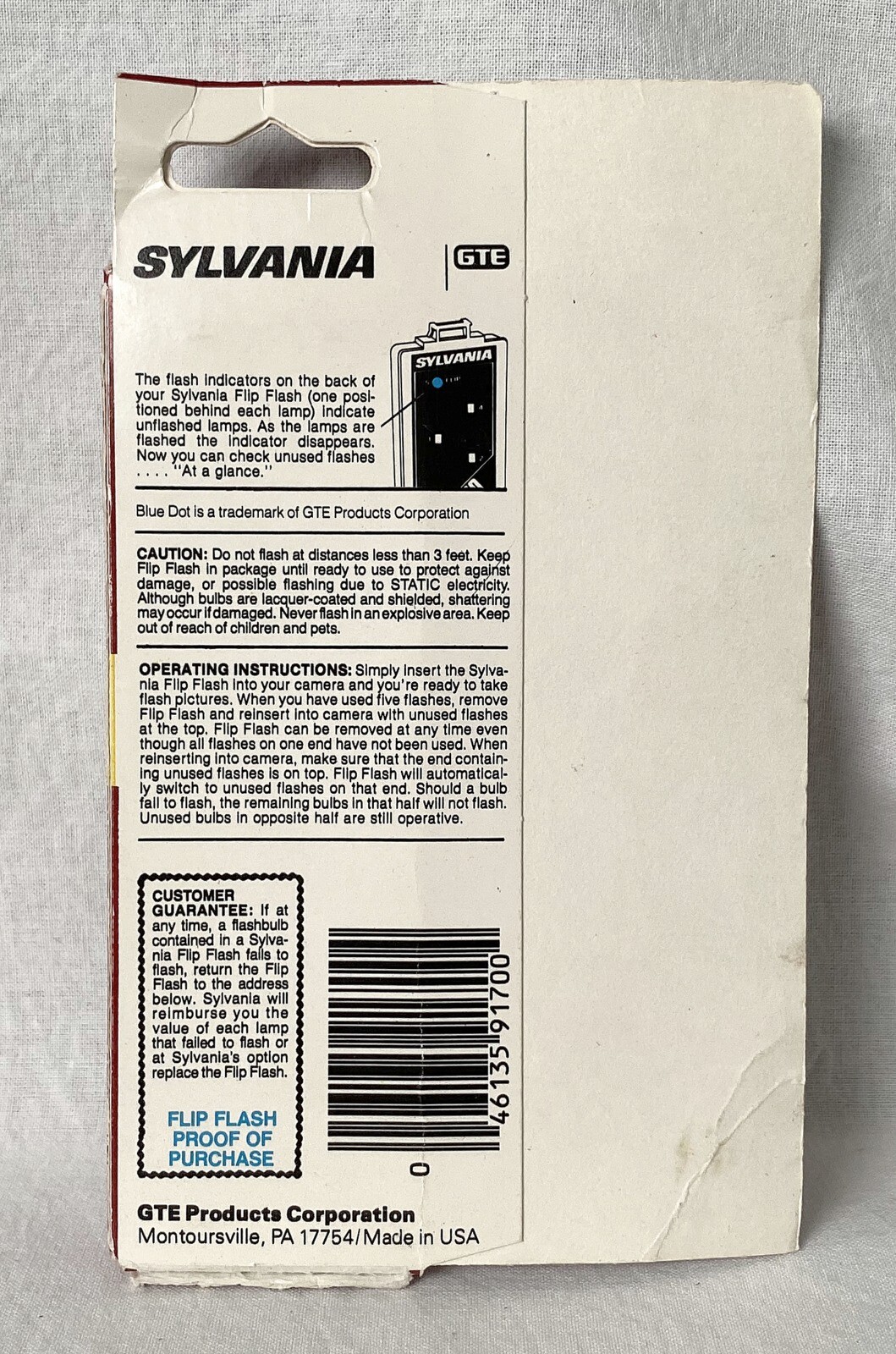 Sylvania Flip Flash Super 10 (with10 flashes)