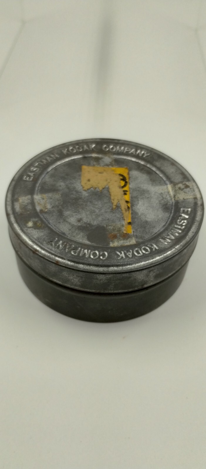 Vintage Eastman Kodak Company Metal Film Canister 4″ Diameter Free Shipping