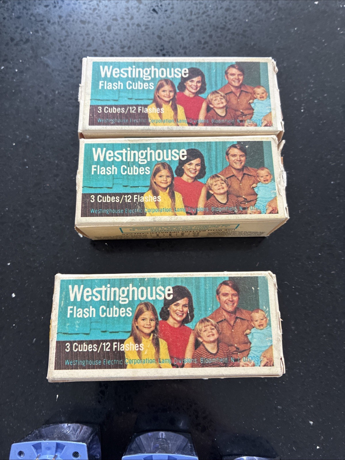 Lot of 8 Westinghouse Unused Flash Cubes 32 Flashes 3 Original Boxes Made USA