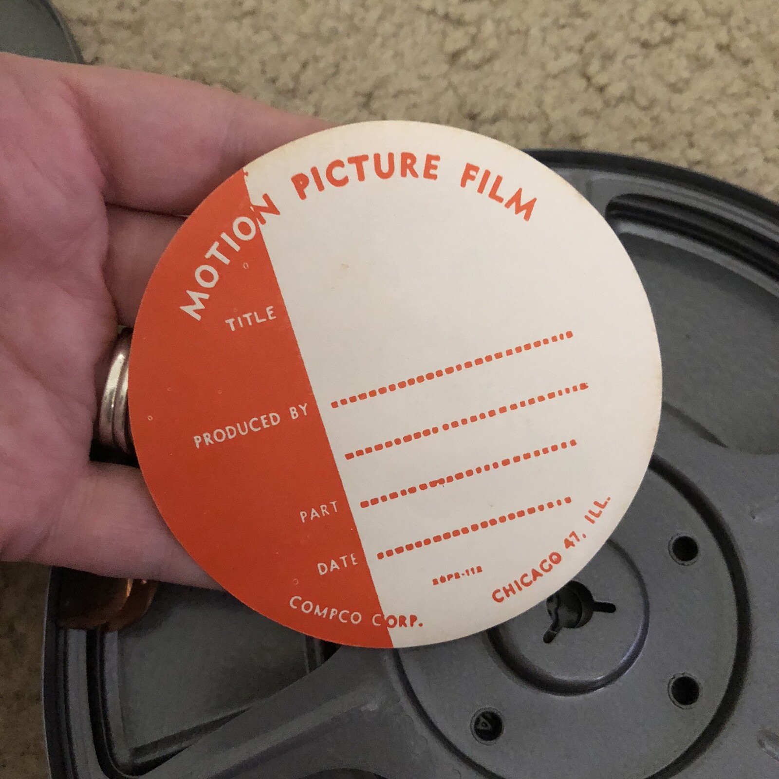 Conpro Reels And Cans 6 In Vintage Box Reel To Reel